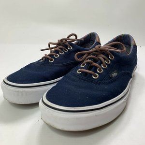 Vans Era 59 C&L Dress Blue Mens Size 8.5 Skate Low Top Lace Up